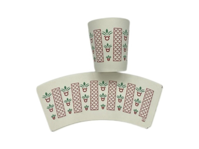 Customized Design Of Paper Cup Fan