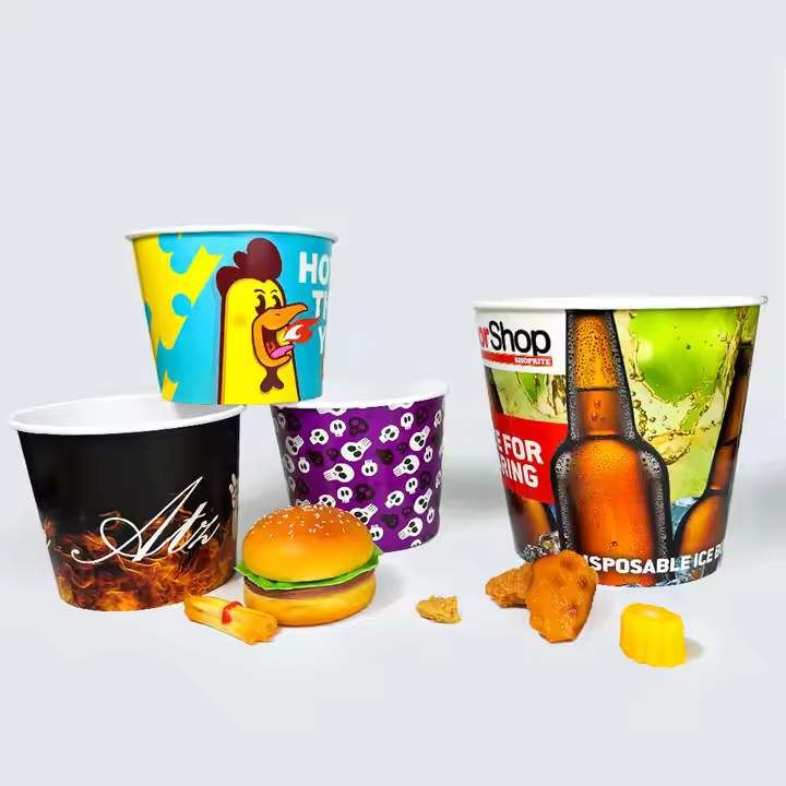 Hot Sale Customized Paper Bucket