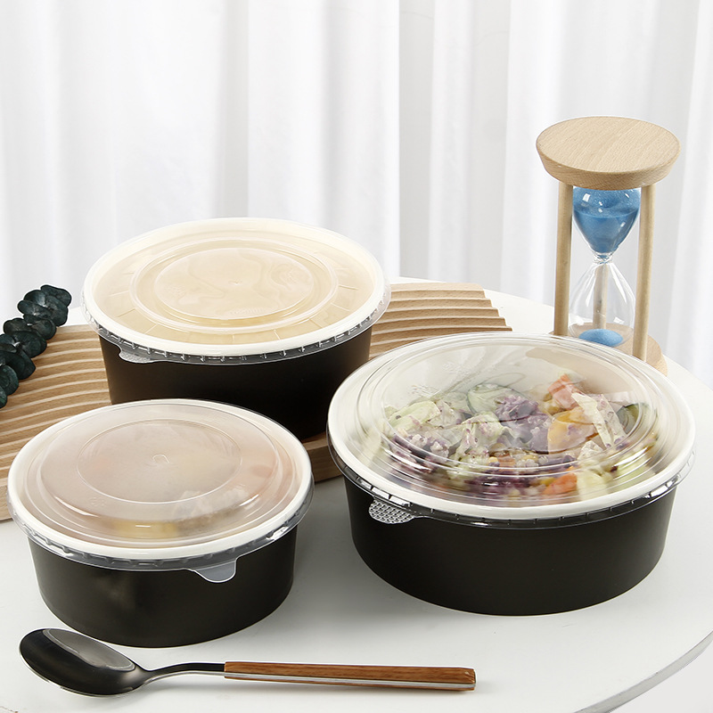 Environmentally friendly biodegradable paper bowl
