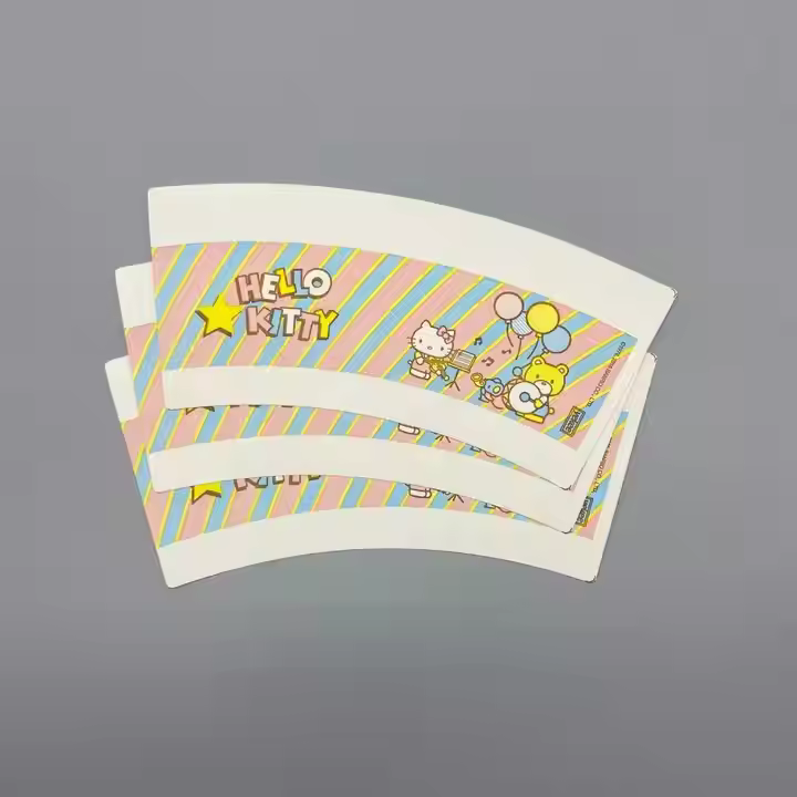 Heat-resistant And Oil-proof Paper Cup Fan